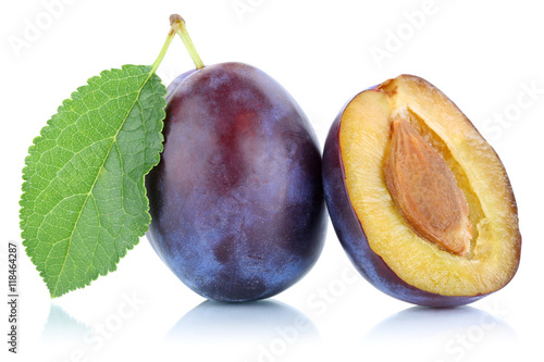 Fotografía Zwetschgen Pflaumen Zwetschge Pflaume Frucht Obst Freisteller fr