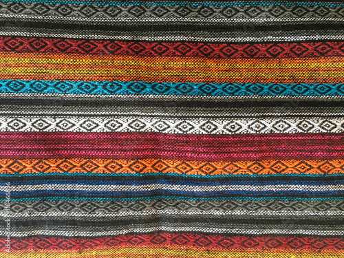 striped fabric blackground