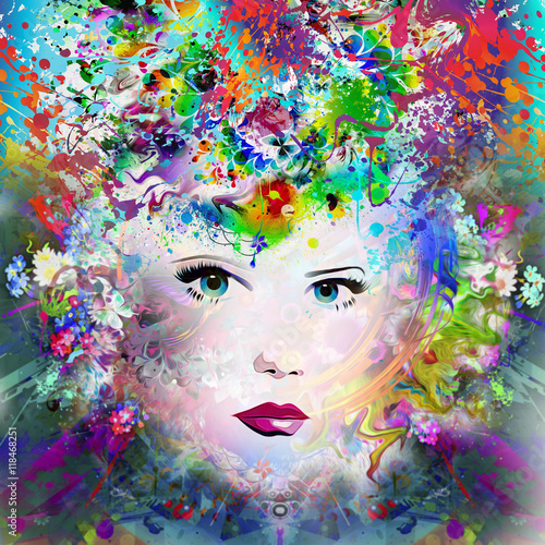 красивая девушка