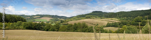 Panoramique de la campagne du Morvan