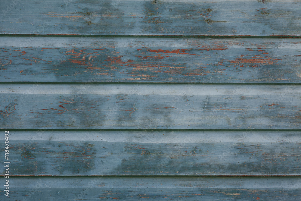 Obraz premium old blue wooden background