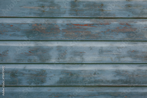 old blue wooden background