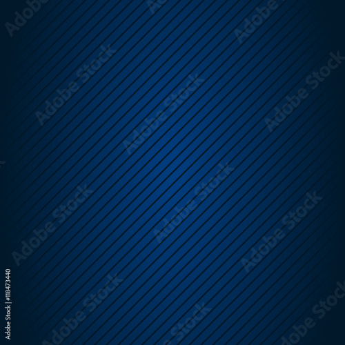 Abstract blue background with lines. Vector illustration.