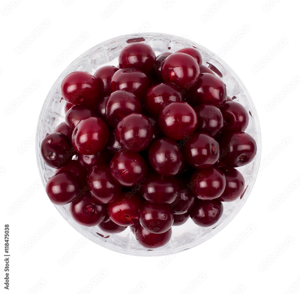 Ripe cherry in a bowl Ripe cherry in a bowl