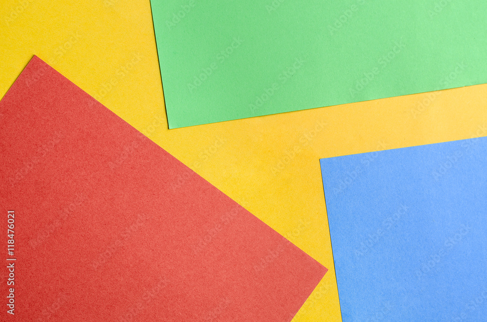 Multicolor sheets of paper abstract background Multicolor sheets of paper abstract background