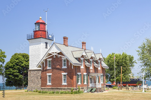 Dunkirk Lighthouse on New York's Lake Erie Coast