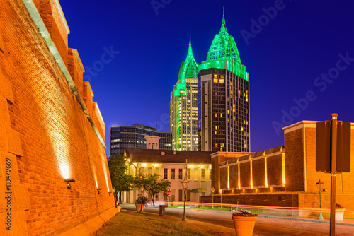 Mobile, Alabama Skyline