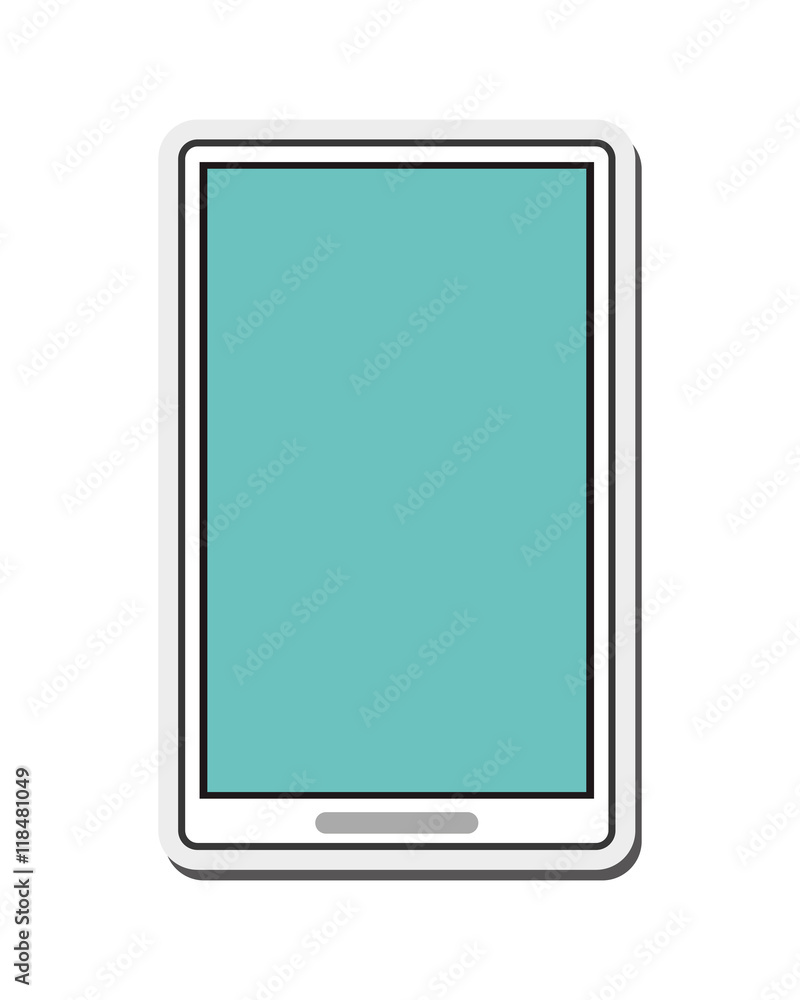 flat design modern cellphone icon vector illustration flat design modern cellphone icon vector illustration
