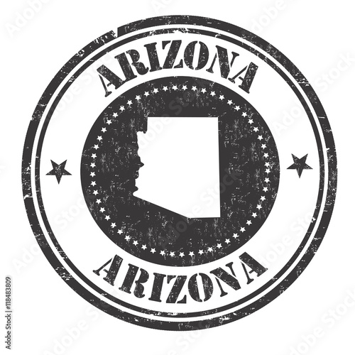 Arizona sign or stamp