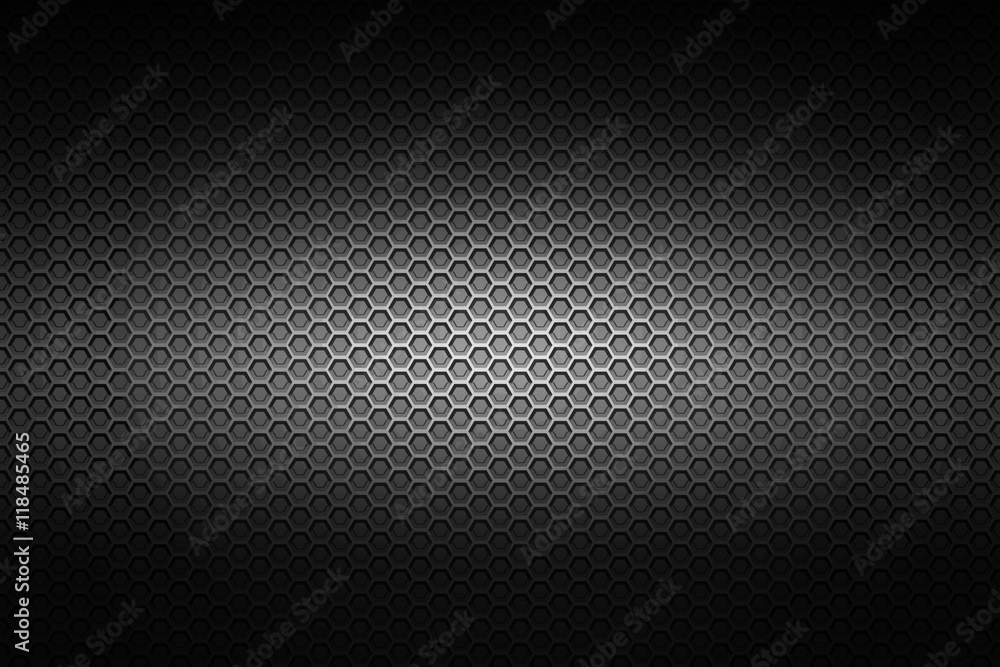 black chrome metallic mesh. metal background and texture. Stock
