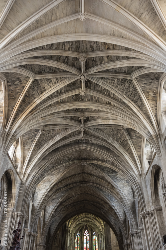 Ceiling of Bordeaux Cathedral