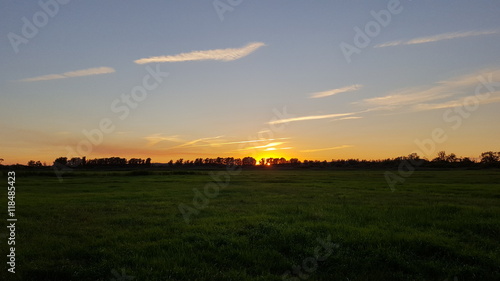 Sonnenuntergang auf der Weide © WuP Media