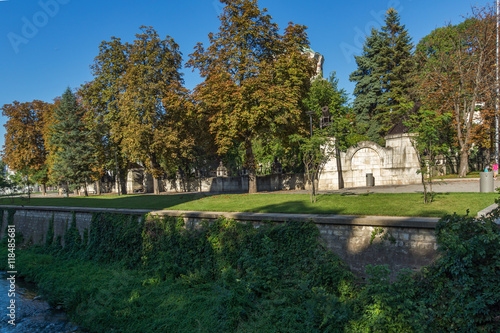 Park and St. George the Conqueror Chapel Mausoleum, City of Pleven, Bulgaria