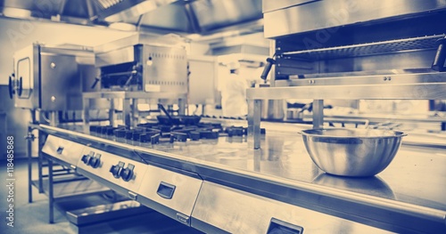 Cuadro en lienzo Work surface and kitchen equipment