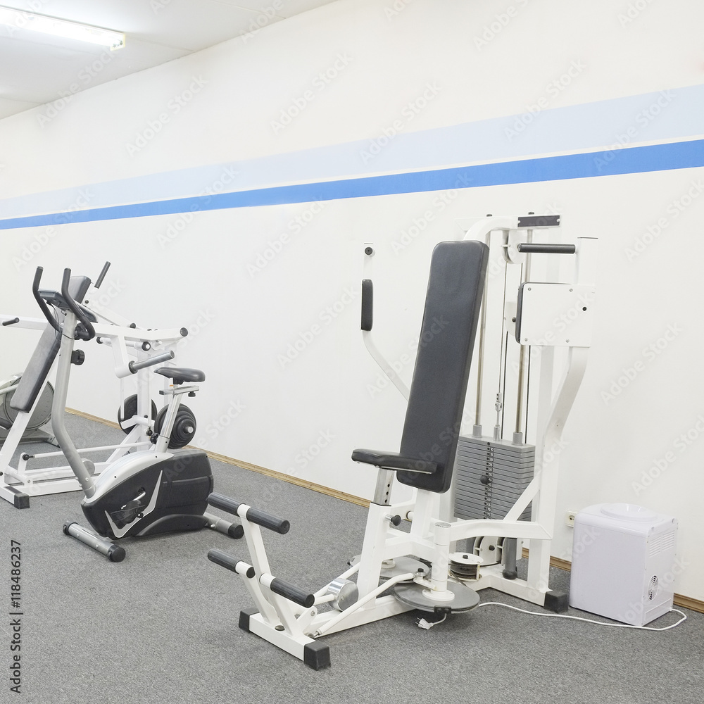 Fototapeta premium Interior of a fitness hall