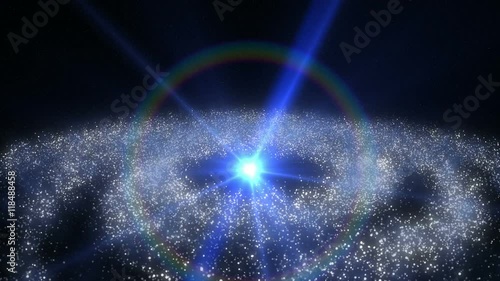 galaxy andromeda abstract