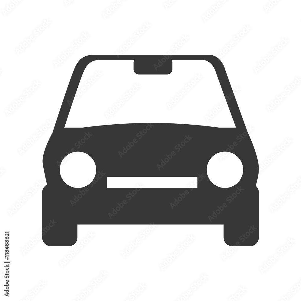 car automobile auto transport vehicle front icon vector illustration isolated car automobile auto transport vehicle front icon vector illustration isolated