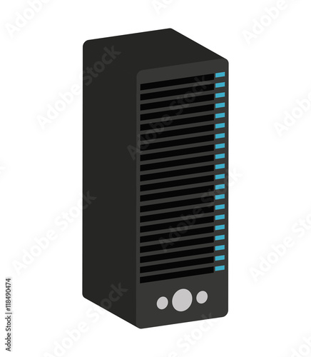 computer cpu server icon