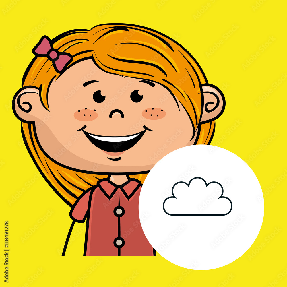 girl student school vector illustration graphic eps 10 girl student school vector illustration graphic eps 10