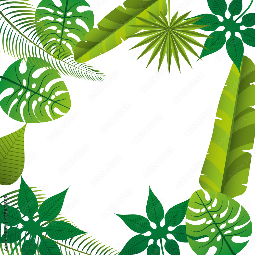 leafs plant decoration isolated icon leafs plant decoration isolated icon
