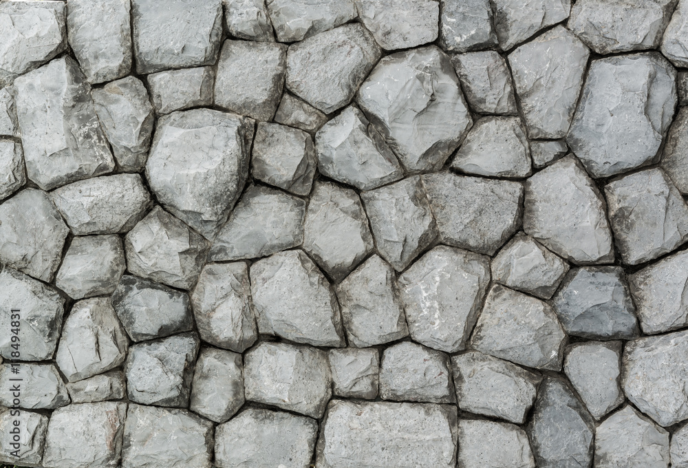 Obraz premium granite stone wall surface