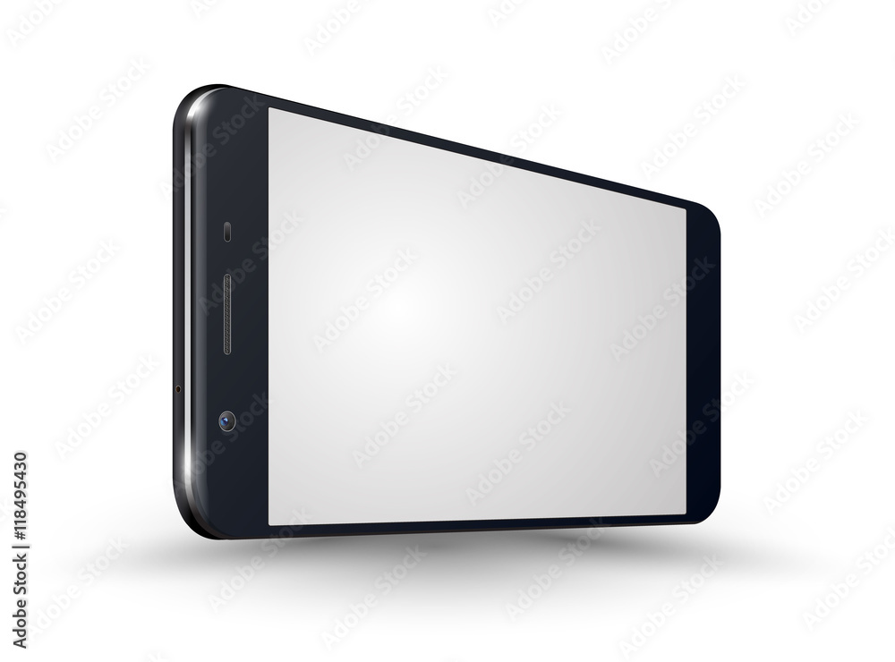 New realistic mobile phone black smartphone iphon style mockups with blank screen isolated on white background. Vector illustration. for printing and web element, Game and application mockup. New realistic mobile phone black smartphone iphon style mockups with blank screen isolated on white background. Vector illustration. for printing and web element, Game and application mockup.
