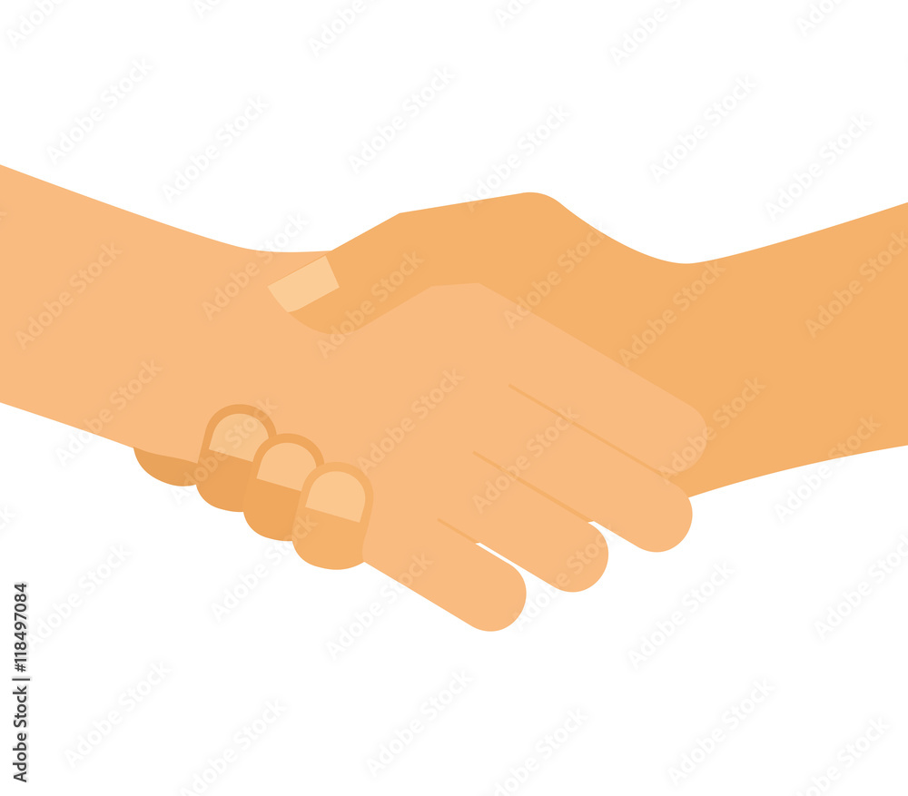 hand shake isolated icon hand shake isolated icon