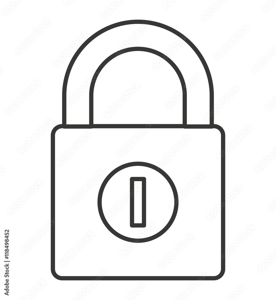 safe secure padlock security isolated icon safe secure padlock security isolated icon