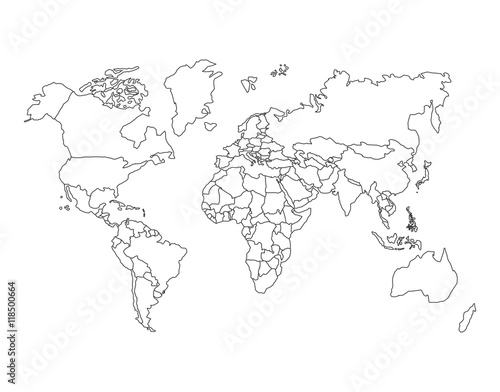 world planet earth isolated icon