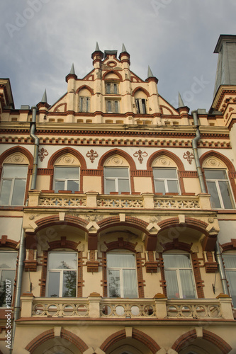 Vyborg  medieval streets of the city