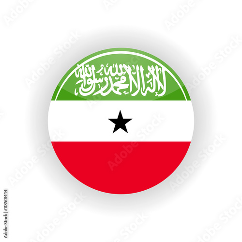 Somaliland icon circle isolated on white background. Hargeisa icon vector illustration Free Download Somaliland icon circle isolated on white background. Hargeisa icon vector illustration - GFXLoad