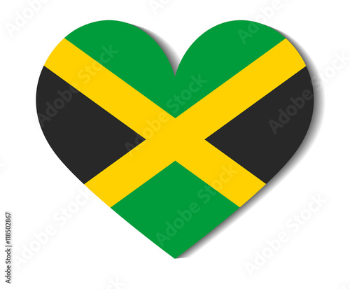 heart flag jamaica