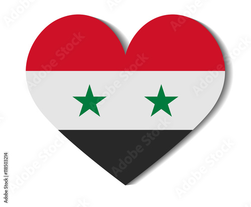 Free Download heart flag syria - GFXLoad