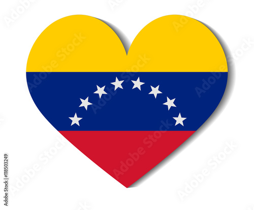 heart flag venezuela