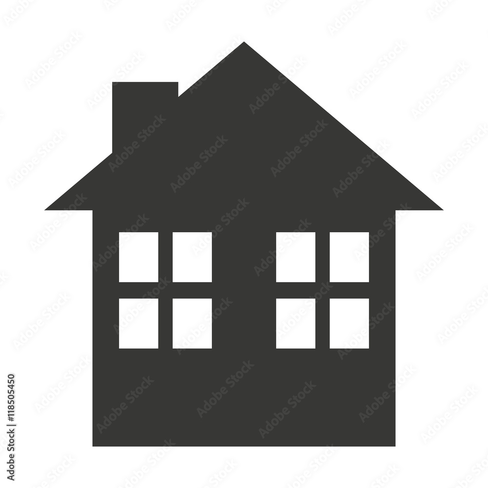 home house exterior isolated icon home house exterior isolated icon