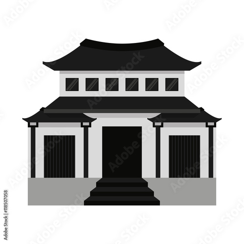 building temple japanese icon