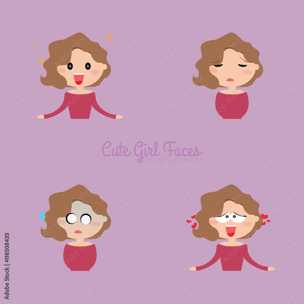 girl expression faces girl expression faces