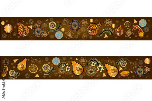 abstract pattern pears