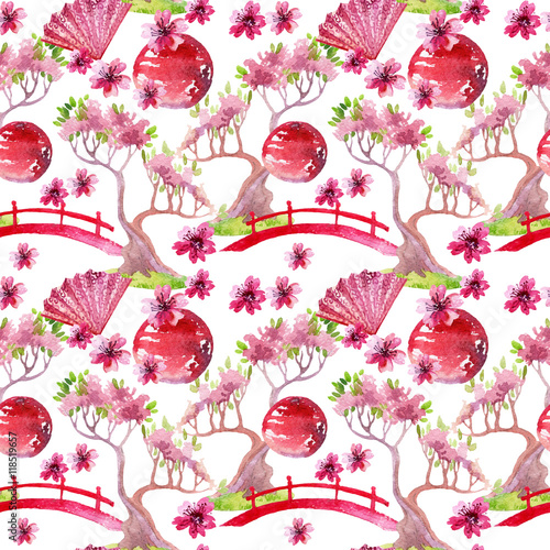 Japanese seamless pattern