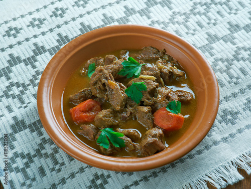 Czech beef goulash photo