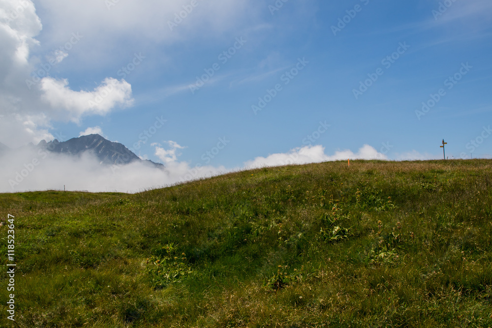 Massif de Belledonne - Le Chapotet. Massif de Belledonne - Le Chapotet.