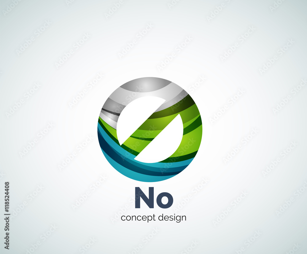 Vector no concept, prohibition logo template Vector no concept, prohibition logo template