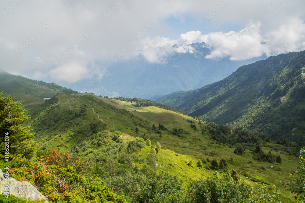 Massif de Belledonne - Le Chapotet. Massif de Belledonne - Le Chapotet.