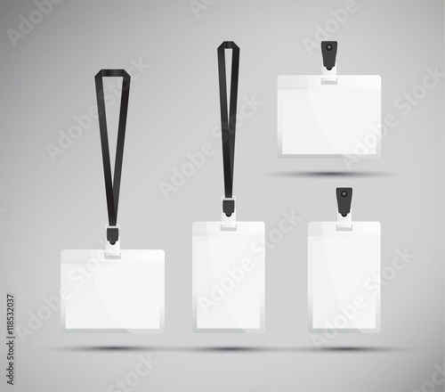 black lanyards