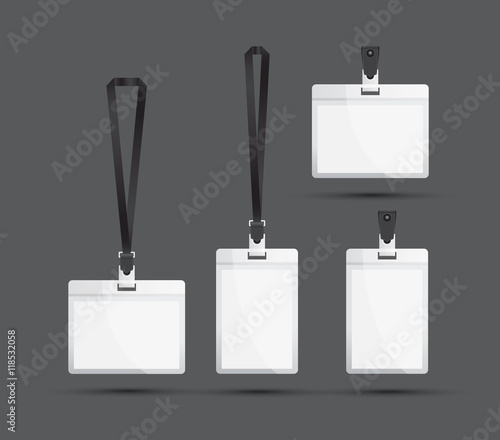 black lanyards