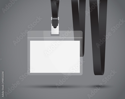 black lanyard