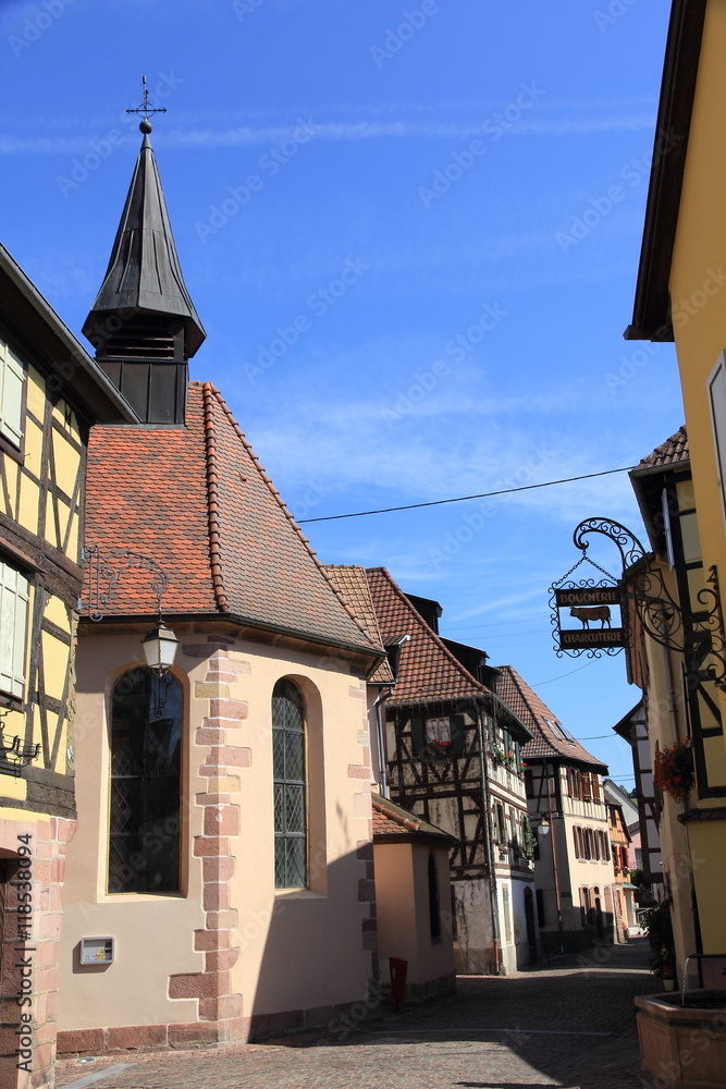 Obraz premium Le village de Soultzbach-les-Bains en Alsace