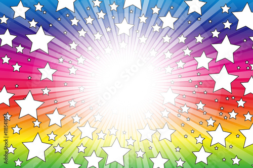 #Background #wallpaper #Vector #Illustration #design #free #free_size #charge_free #colorful #color rainbow,show business,entertainment,party,image  背景素材壁紙,スターバースト,スターマイン,ダスト,星屑,光,花火,虹色,キラキラ,輝き,レインボー