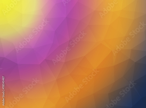 colorful abstract background of triangles low poly 