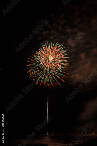 花火　fireworks © Photo service japan